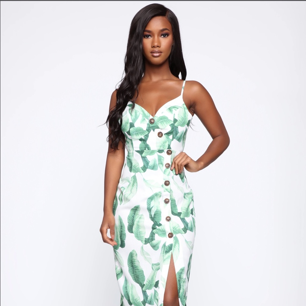 floral fashion nova midi dress